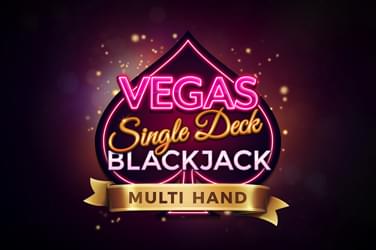 Multihand Vegas Single Deck Blackjack